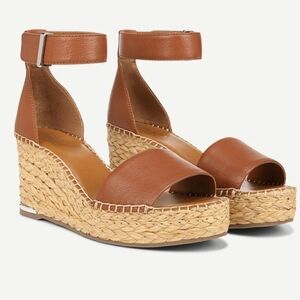 Brown Wedge Sandals